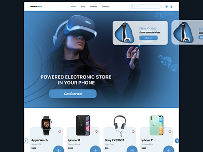 Tech Haven: Your Ultimate Online Electronics Store" branding design graphic design logo typography ui ux