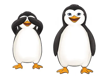 Penguin mascot character design for the ice cream manufacturer animal arctic cartoon character character design cold cute drawing funny happy ice ice cream illustration lineart mascot minimal penguin snow winter zoo