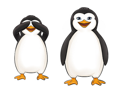 Penguin mascot character design for the ice cream manufacturer animal arctic cartoon character character design cold cute drawing funny happy ice ice cream illustration lineart mascot minimal penguin snow winter zoo