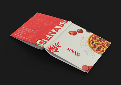 Senass Pizza catalog design pizza