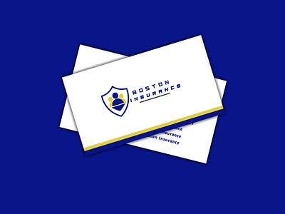 Boston Insurance Card design logo design logodesign logos
