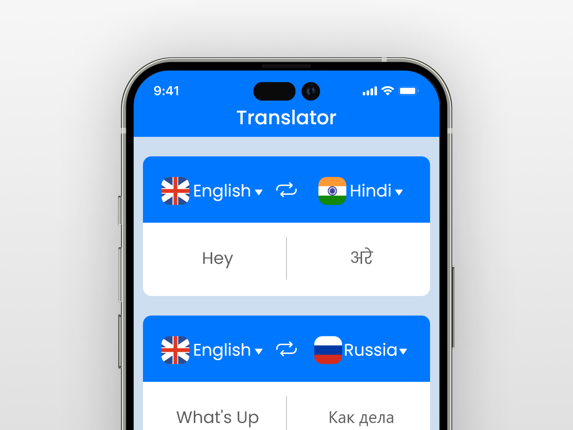 Language Translator App Ui Design by ReDesign Solution on Dribbble