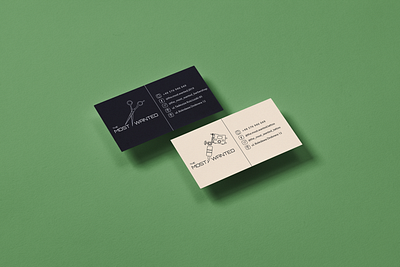 Business card branding graphic design logo