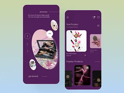 Makeup selling apps design app design graphic design makeup mobile app ui ui design ui wordpress ux ux design website