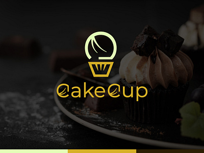 Daily logo challenge 18/50 brand identity branding cakecup cupcake dailylogo dailylogochallenge design graphic design logo logodesign logomark logotype vector