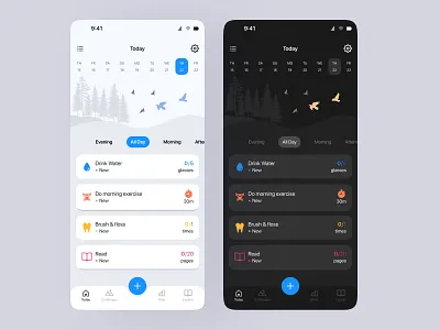 Productive Habit Tracker UI Recreate app daily design habit habit tracker productive habit tracker productive tracker tracker ui ui design