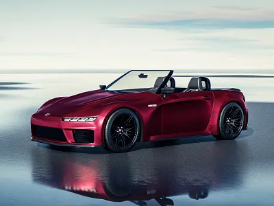 Honda S2000 Concept 3d car honda render