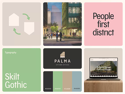 Palma Office - Website Redesign animation architecture branding building corwin downtown font homepage icons neighborhood offices platform property real estate redesign residence ui uptown ux website