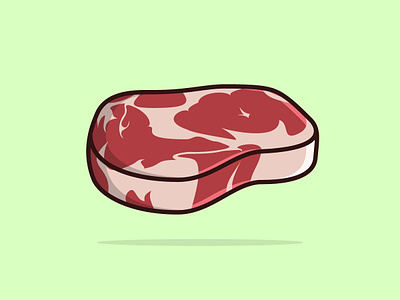 Raw Meat Vector Design ahsan alvi alvi studio beef bull meat cow meat fish meat graphic design illustration meat meat vector mutton piece