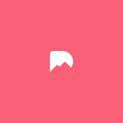 D + MOUNTAIN branding design graphic design icon illustration logo modern simple vector
