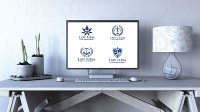 CANNABIS LAW FIRM LOGO DESIGN branding design graphic design illustration logo ui ux web design web development wordpress