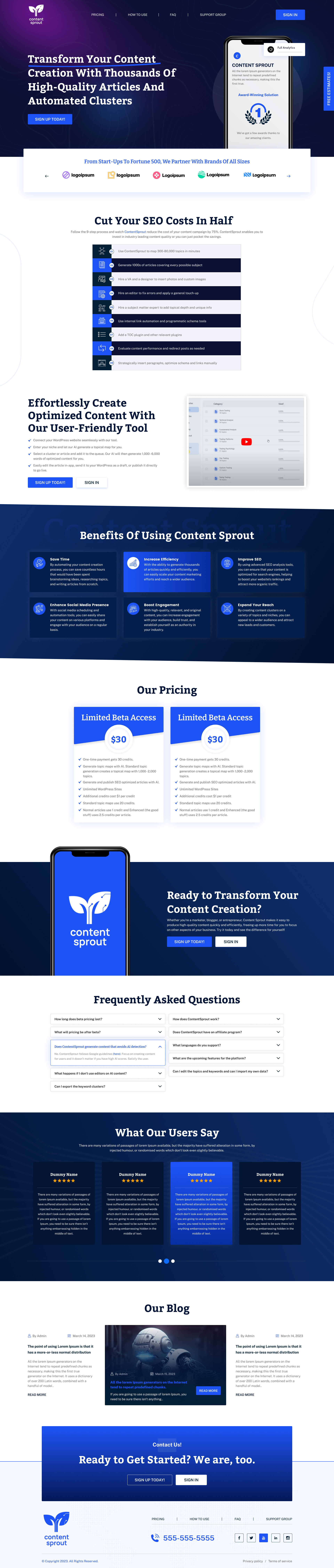*Content-Sprout* branding design graphic design illustration ui