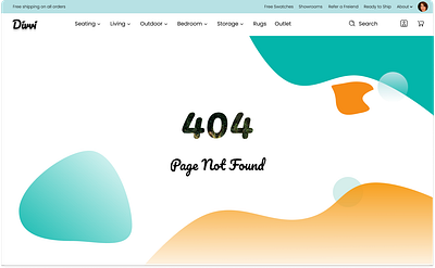 404 page not found 008 dailyui design figma page not found ui