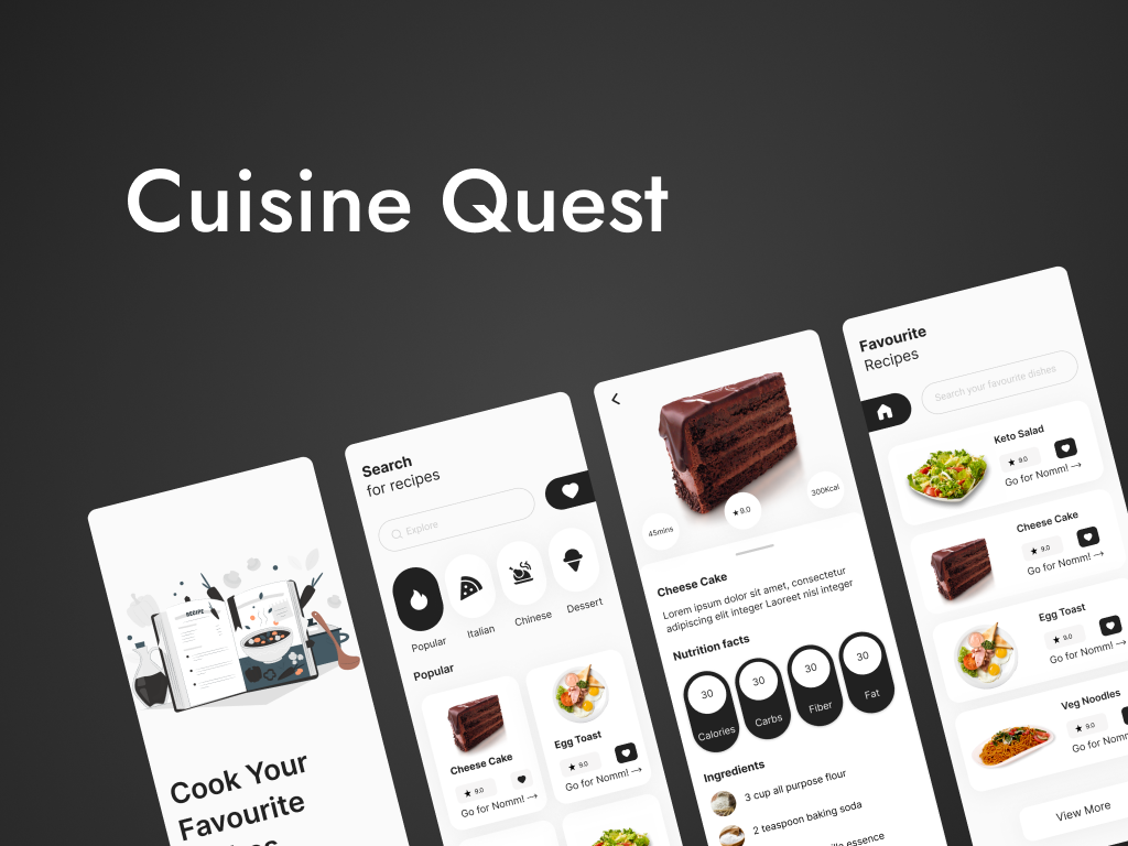 cuisine-quest-a-feast-for-your-senses-by-ankit-yadav-on-dribbble