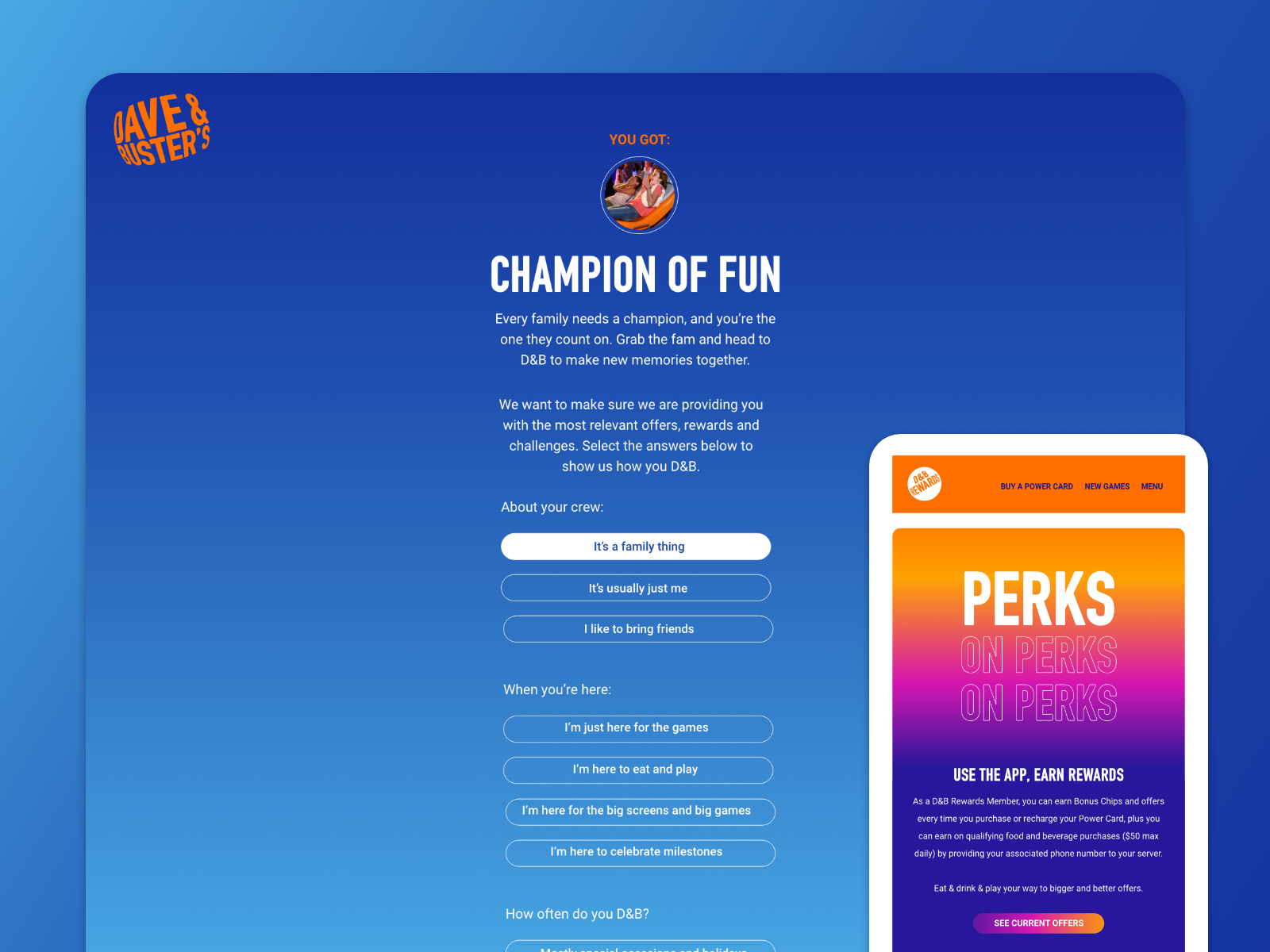 D&B Profiling Quiz by Liberty Riggs on Dribbble