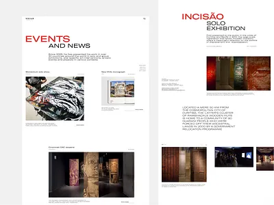 Redesign VHILS Alexandre Farto website branding dailyui design webdesign