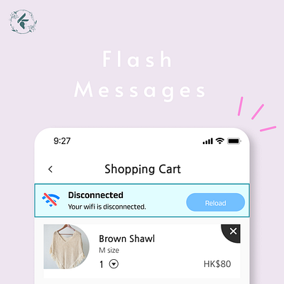 Flash Messages challenge dailyui design ui uxui