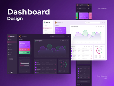 Dasboard design web design