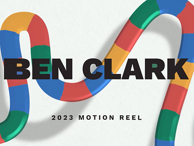 2023 Motion Reel motion graphics reel