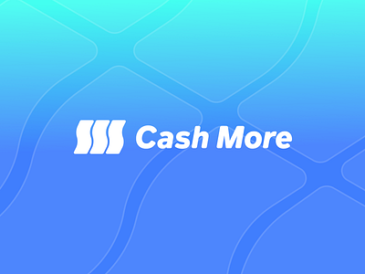 Cash More Logo Design blue logo cash logo crypto logo daily practice finance logo gradual icon logo web3 logo