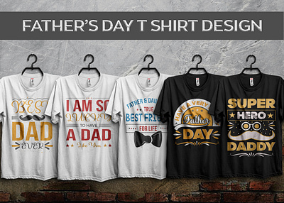 Father's Day T-shirt Design brochure design design flyer graphic design menu card t shirt design typography