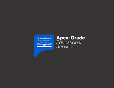 Apex-grade Education Brand design logo photoshop
