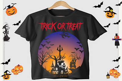 Trick or treat 3 halloween tshirt 2023