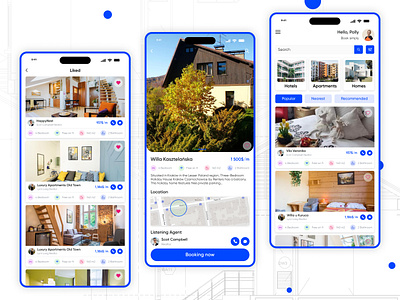 Real Estate Mobile App android app branding design figma graphic design ios mobile mobile app real estate ui ux