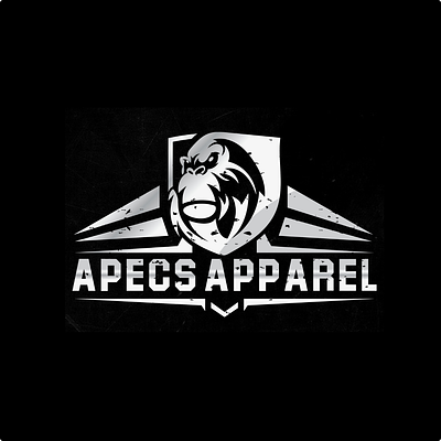 APECS APPAREL - Logo Design Concept branding design graphic design icon illustration logo typography vector