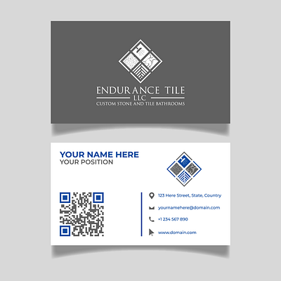 A Professional Interior Designing Business Card | Logo Design branding business business card creative design graphic design illustrator interior logo marketing minimal mockup photoshop professional real estate template vector