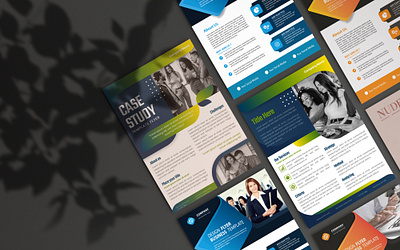 Corporate flyer brochure design branding brochure design fiverr flyer