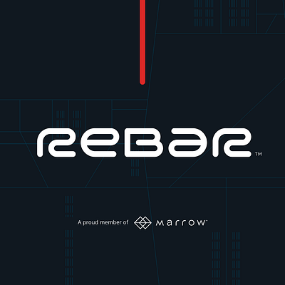 Rebar Logo branding design logo