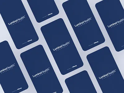 Lumino Health Pharmacy app android app delivery design dsm health healthcare ios medication pharmacy ui user experience ux visual