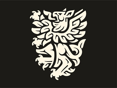Griffin logo crest eagle griffin logo gryphon logo heraldry lion logo logo for sale modern heraldry shield
