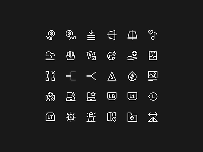 New Sharp Icons - July 2023 branding design flat icon icons illustrator minimal set sharp streamline ui vector web