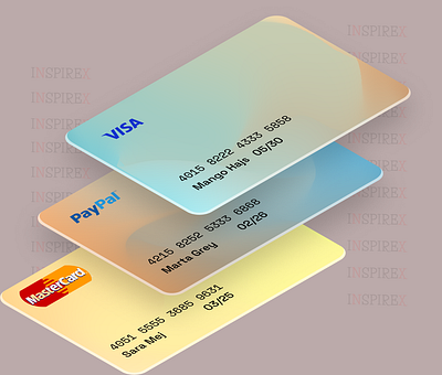 Credit cards 🤩 card design figma