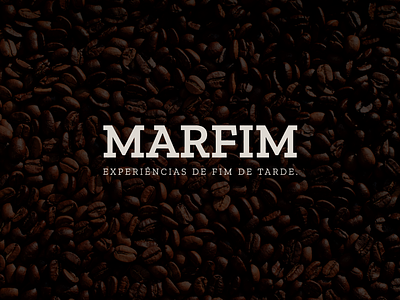 Design de marca para Marfim Café branding branding identity coffee graphic design logo