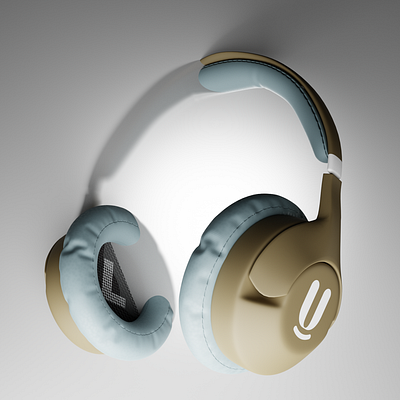 Headphones Product Design/Model 3d animation app branding design graphic design illustration logo modelling motion graphics typography ui ux vector