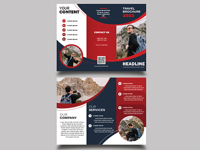 Travel Brochure Design | Practice Work banner banner for digital marketing branding design flyer brochure flyer brochure design graphic design modern banner poster travel banner travel brochure travel poster design