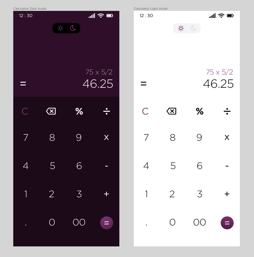 Calculator App By YounesChekkai On Dribbble   Original F639a6de76bfd2a7ef835e304d3916a1 