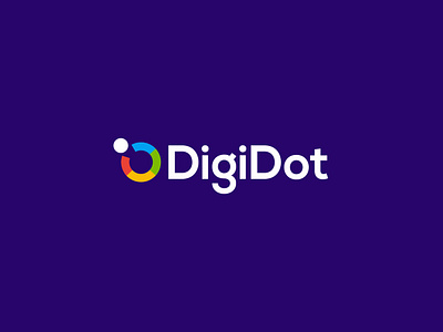 DigiDot ai app logo branding creative logo design digital logo design logo illustation minimal logo modern logo design technology logo