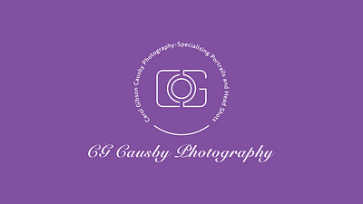 CG-Causby-Photography-Logo branding branding design business logo company logo corporate design graphic design logo logo design logotype minimal minimalist modern typography