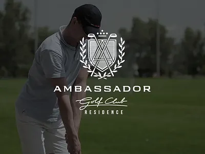 Ambassador abassador apartments branding crest development development branding development logo golf graphic design logotype lux luxury mark real estate real estate branding real estate logo real estate logo design real estate logo designer realestate realestate logo