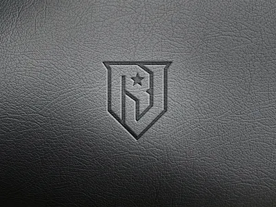 RJ Monogram Shield Logo brand identity branding design graphic design logo monogram logo motorcycle brand motorcycle design rj logo shield design shield logo shield monogram