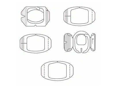 Technical Illustration of Product Prototype