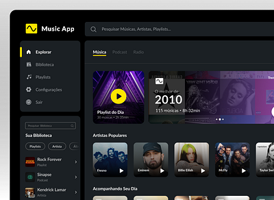 Music Player Concept music music player player spotify ui design uichallenge