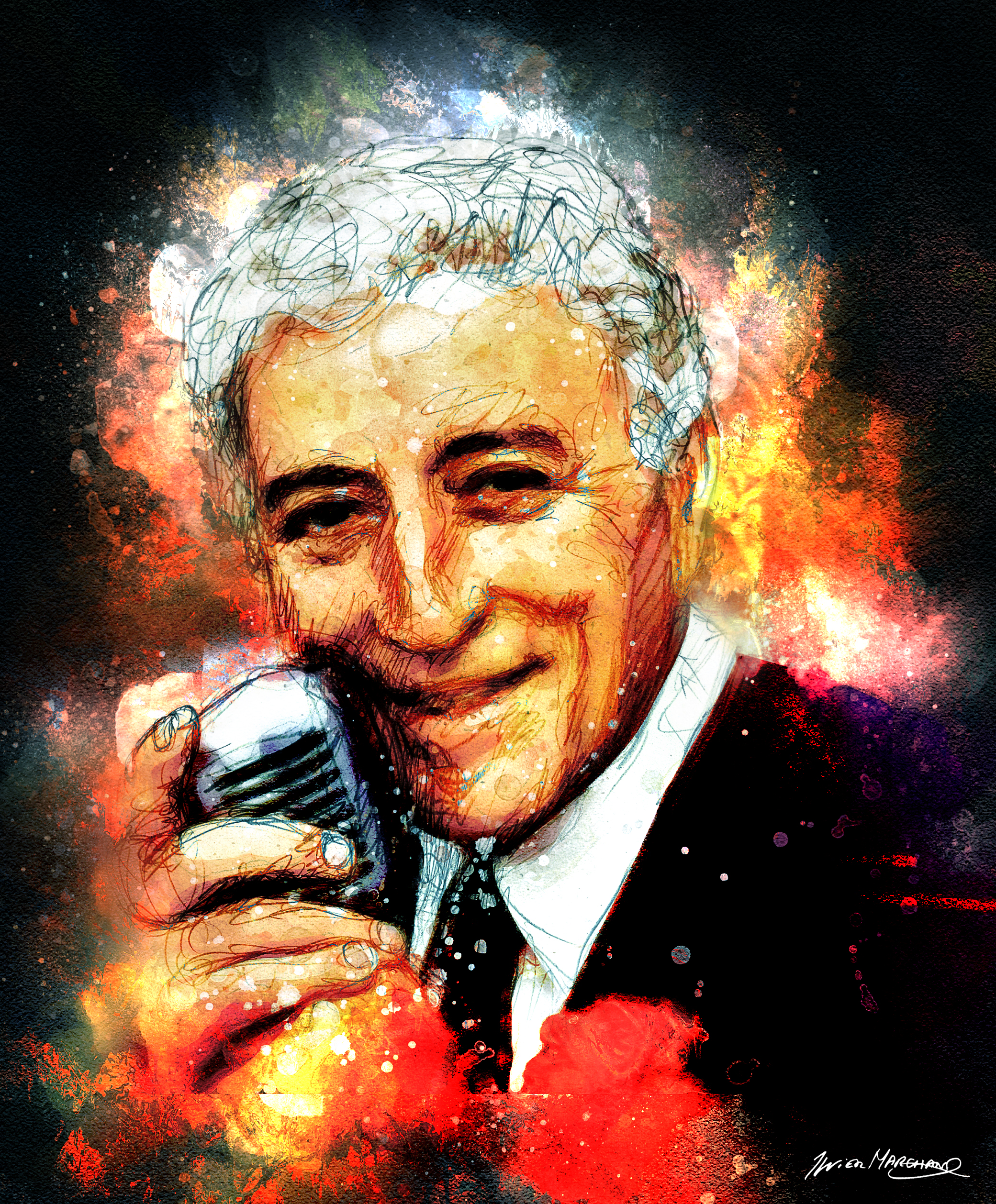 Tony Bennett 1926 2023 By Xavier Marchand On Dribbble   Original 790068a73414740b6609b6247279d7a1 