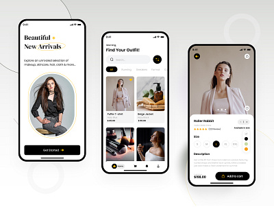 Fashion E-commerce App | UI & UX Design by Disha Ravi Bhadja on Dribbble