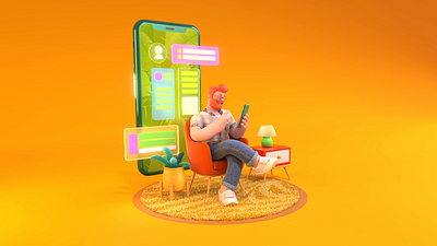 3D Character 3d animation character illustration
