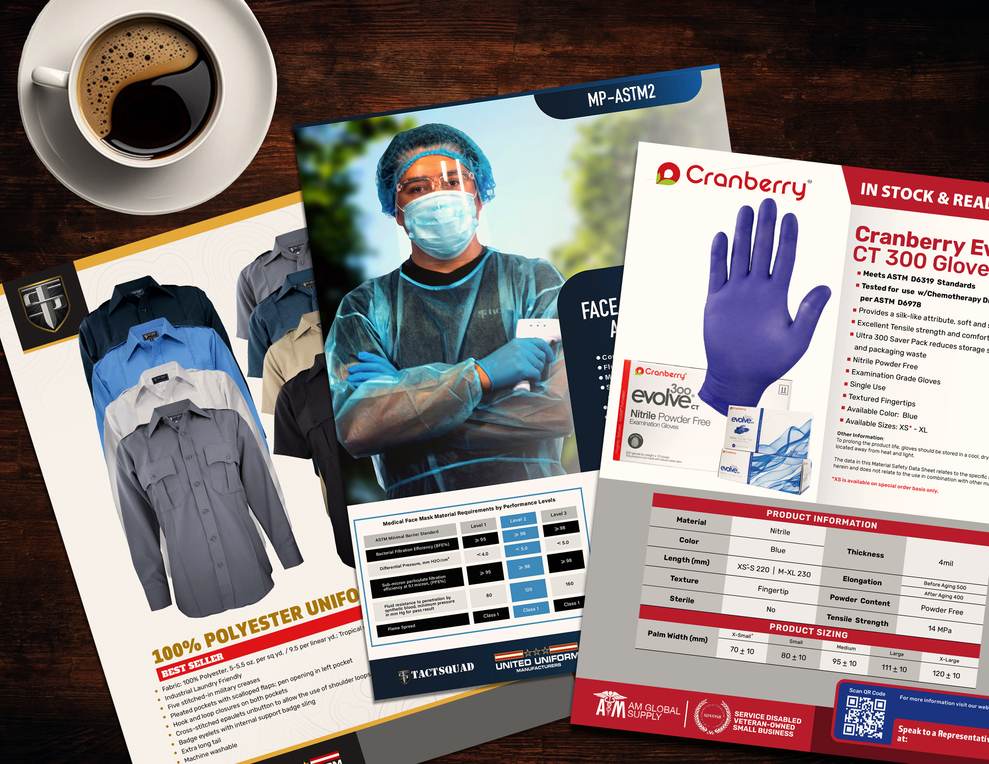 Example of Sales Sheets and Product Sheets PDF's